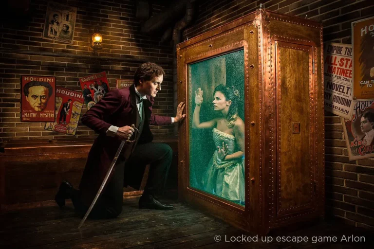 Salle « l’Académie d’Houdini » de l’escape game Locked Up à Arlon